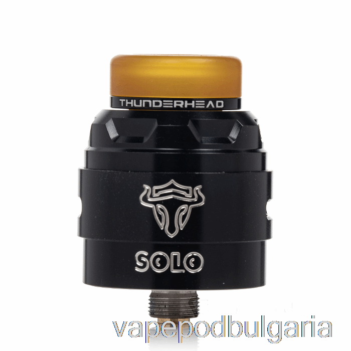 Vape Bulgaria Thunderhead Creatives Tauren Solo V1.5 24mm Rda Silver Black